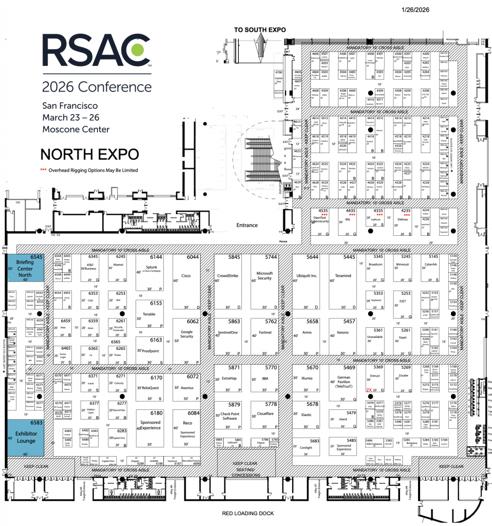 Expo Maps – Unofficial List of RSA Conference 2026 Parties