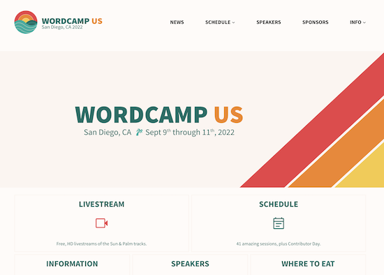 WordCamp US 2022 Site